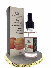 Dry cuticle oil with apple flavor, Global Fashion, 30 ml