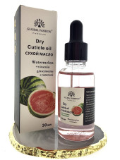 Dry cuticle oil with watermelon flavor, Global Fashion, 30 ml