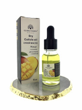 Dry cuticle oil with pipette, mango scent, Global Fashion, 15 ml