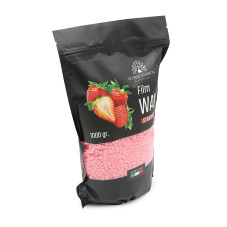 Ceară pentru Epilare Global Fashion, 1000 gr, Strawberry