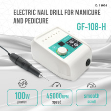 Manicure and pedicure machine Global Fashion, 45000 rpm 100W, GF-108-H