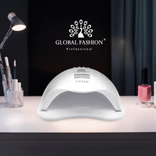 Nail lamp LED / UV 72W, silver, Global Fashion L-1100