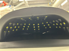 Лампа для ногтей Led/uv 256W с дисплеем, Sun C4 plus, white