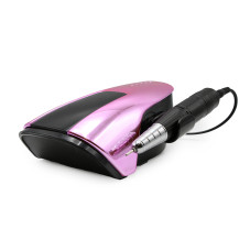 Manicure and pedicure machine, battery-powered, 35000 rpm, 45W, JF-201, pink