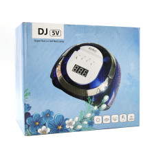 DJ 5V nail lamp, 40 leds, 248w/268w/288W(max. power), chameleon blue