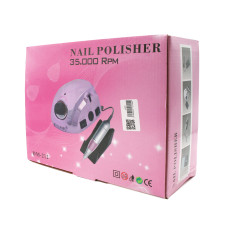 Apparatus for manicure and pedicure 35000 rpm 65 Wat DM-212 Global Fashion (pink mirror) Apparatus for manicure and pedicure 35000 rpm 65 Wat DM-212 Global Fashion (pink mirror)