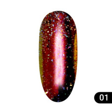 Втирка для ногтей Global Fashion, Starlight Chameleon powder 01