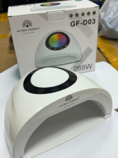 Лампа для ногтей Led/uv 288W с дисплеем, Global Fashion, GF-D03, white