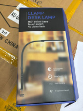 LED Global Fashion table lamp , 20W, SM-5511, black