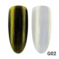 Global Fashion Nail Impressions, Aur, Magic Powder