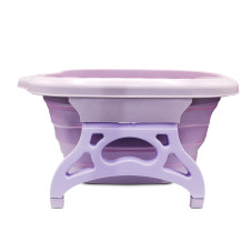Foot bath, folding, color light purple Foot bath, folding, color light purple