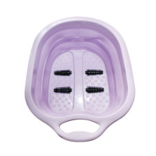 Foot bath, folding, color light purple Foot bath, folding, color light purple