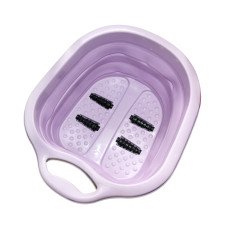 Foot bath, folding, color light purple Foot bath, folding, color light purple