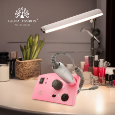 Manicure and pedicure machine 35000 rpm 65 watt 868 -2 Global, pink