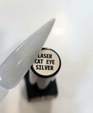 Гель-лак Laser Silver Cat Eyes, 8 мл