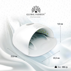 LED/UV лампа для сушки ногтей 48W Global Fashion G-8-White