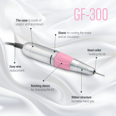 Apparatus for manicure and pedicure - Router Global Fashion GF-300 35000 65W