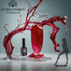 Гель лак Sexy Red, 8 мл Global Fashion 665 Гель лак Sexy Red, 8 мл Global Fashion 665