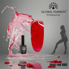 Гель лак Sexy Red, 8 мл Global Fashion 660