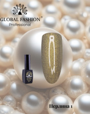 Гель лак перли Global Fashion 1, 8 мл Гель лак перли Global Fashion 1, 8 мл