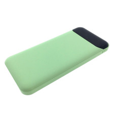 Повербанк Power Bank, 10000mAh,, TH-1,  м'ятний