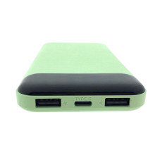 Повербанк Power Bank, 10000mAh,, TH-1,  м'ятний