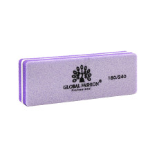 Nail buff 180/240 (lilac)