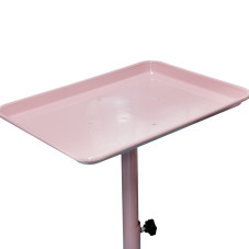 Trolley-table for beauty salons, pink