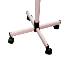 Trolley-table for beauty salons, pink