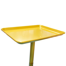 Trolley-table for beauty salons, golden