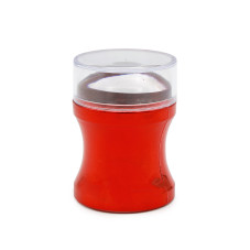 Stampila pentru unghii cu matrita, set, red