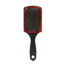 Square hair brush, Black+Red