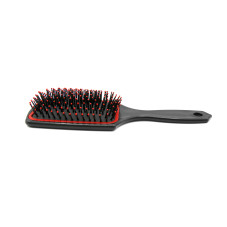 Square hair brush, Black+Red