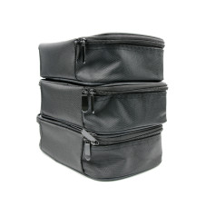 Bag suitcase for cosmetics, color black