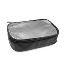 Bag suitcase for cosmetics, color black