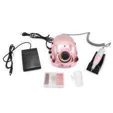 Apparatus for manicure and pedicure 35000 rpm 65 Wat DM-212 Global Fashion (pink mirror)