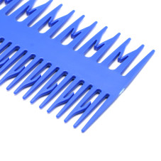 Hair coloring comb, blue