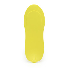 Disposable pedicure slippers, 20 pairs, Yellow