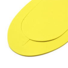 Disposable pedicure slippers, 20 pairs, Yellow