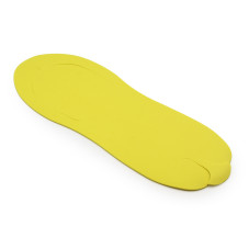 Disposable pedicure slippers, 20 pairs, Yellow