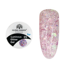 Глиттер гель что светится в темноте, 5 гр, Luminous Glitter Gel 05