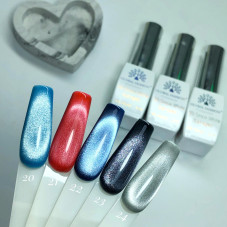 Gel Polish Cat's Eye 3D Snow White 20 Gel Polish Cat's Eye 3D Snow White 20