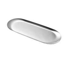 Metal tray silver 23,5*9 cm