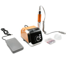 Bee Nails BSDQ-613 manicure and pedicure machine, 45,000 rpm and 65 watts, orange