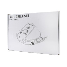 Manicure and pedicure machine 45000 vol., 65W Global Fashion, silver Manicure and pedicure machine 45000 vol., 65W Global Fashion, silver
