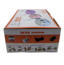 Апарат для манікюру і педикюру BEE NAILS (без педалі) 202, 65w, 35000 об, білий, без педалі