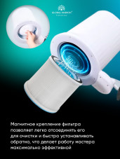 Вытяжка настольная со встроенным светом