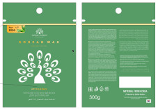 Віск для депіляції Global Fashion, Korean Wax, 1000 гр, Aloe. плівковий