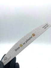 Pilă pentru unghii "Shhh, se pilește!" 100/ 100
