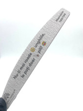 Pilă pentru unghii "Nu-ți mai roade unghiile, le poți doar pili" 100/ 100